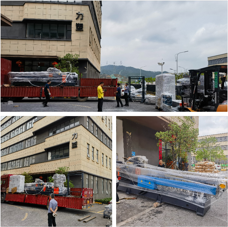 力塑TPE引（yǐn）進雙螺杆擠出機+水下切生產線自動化設備，擴大（dà）生產圍度!