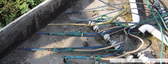 盜取變壓器現（xiàn）場圖